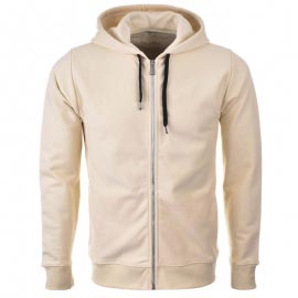 Men Zipper Hood Shirt